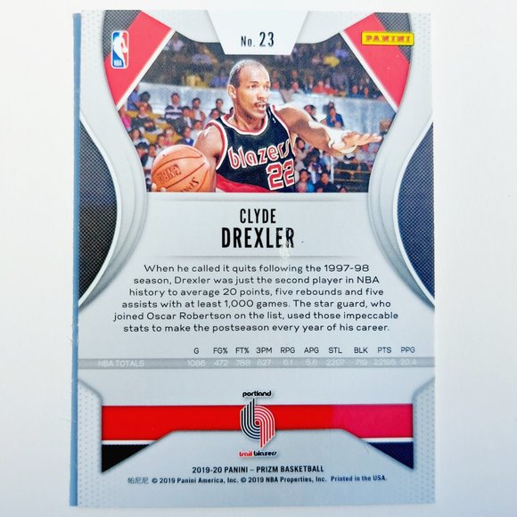 Portland Trailblazers (Clyde Drexler) - BKBL [25_CD9] - Picture 3 of 3